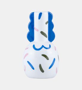 حاملة شموع بحواف صدفية سيراميك