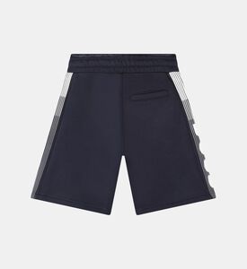 Brushed Cotton Fleece Logo Shorts