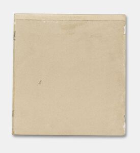 Home Deco and More Quadro Polished Marble Tissue Box, White, Packshot View