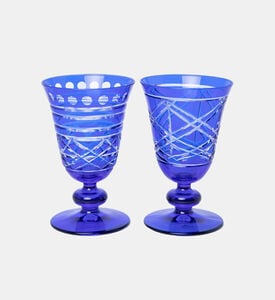 Optical Glass Goblet 2-piece Set Optical Glass Goblet 2-piece Set