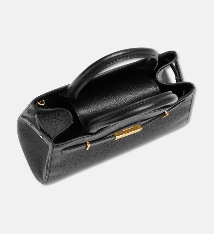 Demellier The Small Hudson Crossbody Bag, Black, Packshot View