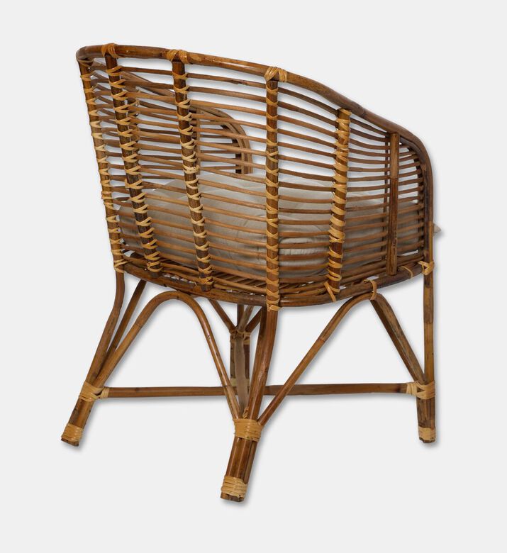 Home Deco and More Woven Curved Chair, Packshot View