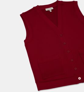 Twinset Knitted Sleeveless Gilet, Packshot View