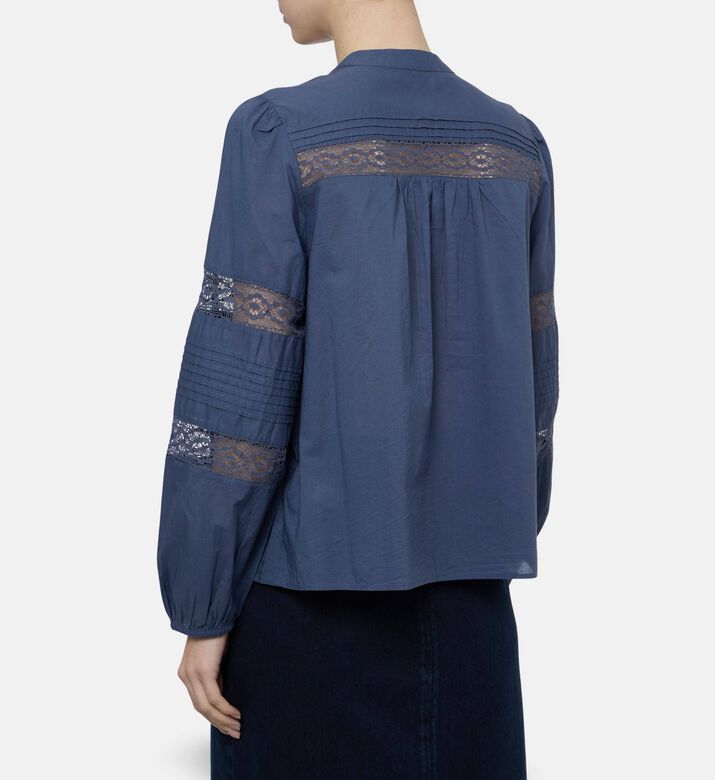 Ba and Sh Top Nami, Blue, S, Model View