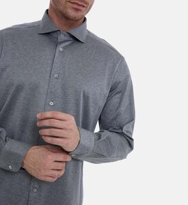 قميص قطن بصف أزرار