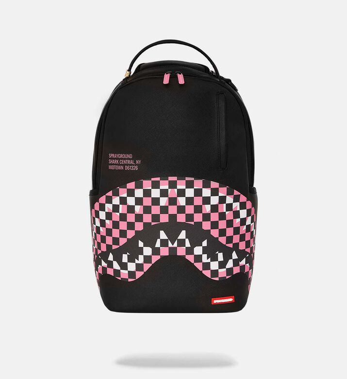 Shark Central Breakup Check Sorbet Backpack