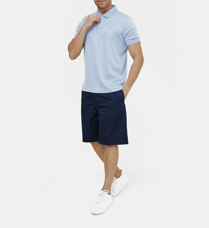 Smooth Cotton Slim Polo Shirt