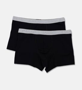 Hanro Cotton Essentials Brief 2-pack, Black, L, Packshot View