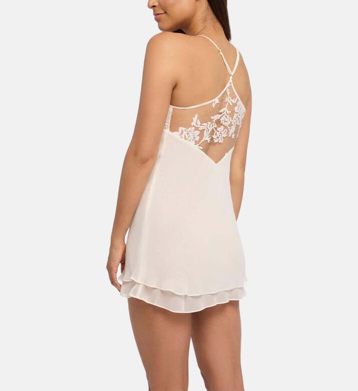 غطاء بنقشة أزهار بأكمام قصيرة