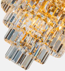 Eliza Gold Crystals Chandelier
