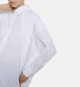 Dawei Oversized Long-sleeve Shirt, Model View