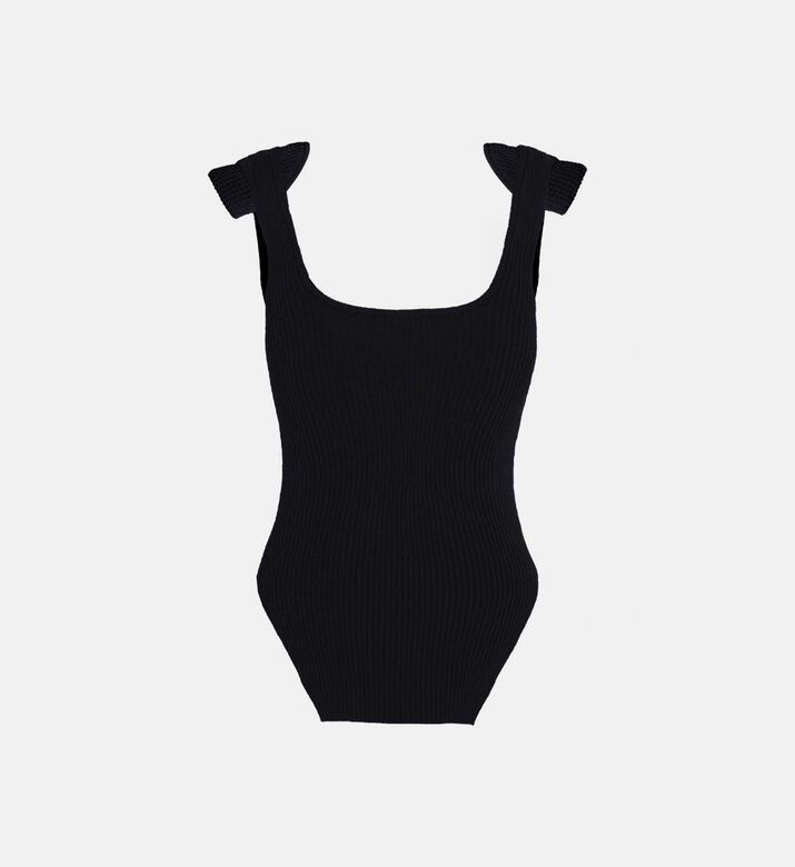 Shoulder Pads Knit Tank