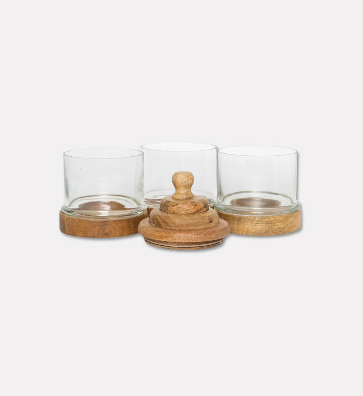 Home Deco and More Three Levels Stackable Jar, Packshot View