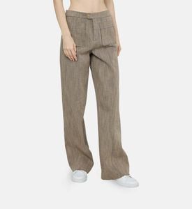 بنطال هارولد قطن تويل بلونين