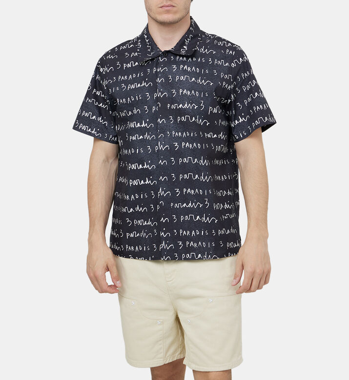 Edgar Plans Cotton Logo-print Shirt Edgar Plans Cotton Logo-print Shirt