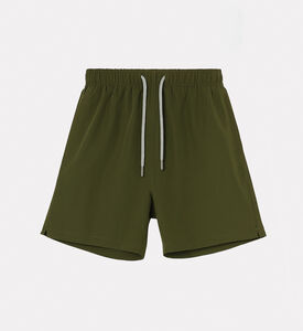 Kai Solid Olive Swim Shorts, Packshot View