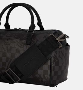 حقيبة دفل صغيرة بنقشة مربعات الثالثة صباحًا