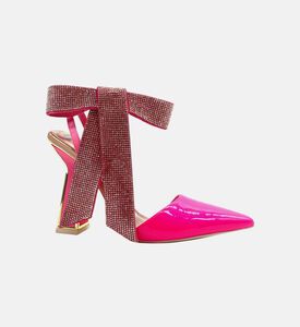 Yasmina Crystal Bow Nappa Pumps Yasmina Crystal Bow Nappa Pumps