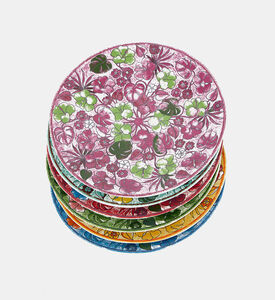 Leaves 6-piece Dinner Plates Set