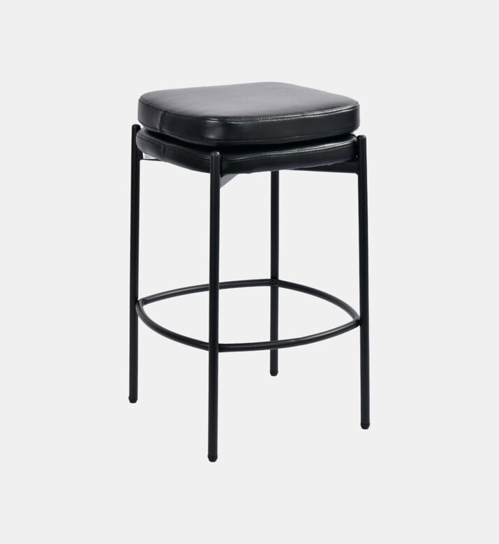 Home Deco and More Griffin Plywood Bar Stool, Black, Packshot View Home Deco and More Griffin Plywood Bar Stool, Black, Packshot View