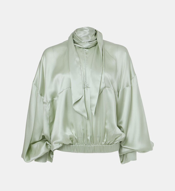 Viktor and Rolf Bow-detail Long-sleeve Blouse, Packshot View