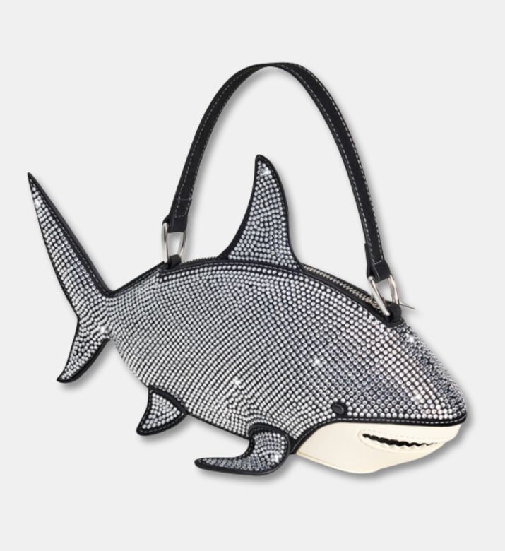 JW PEI Nerys Crystal Shark Top-handle Bag, Packshot View
