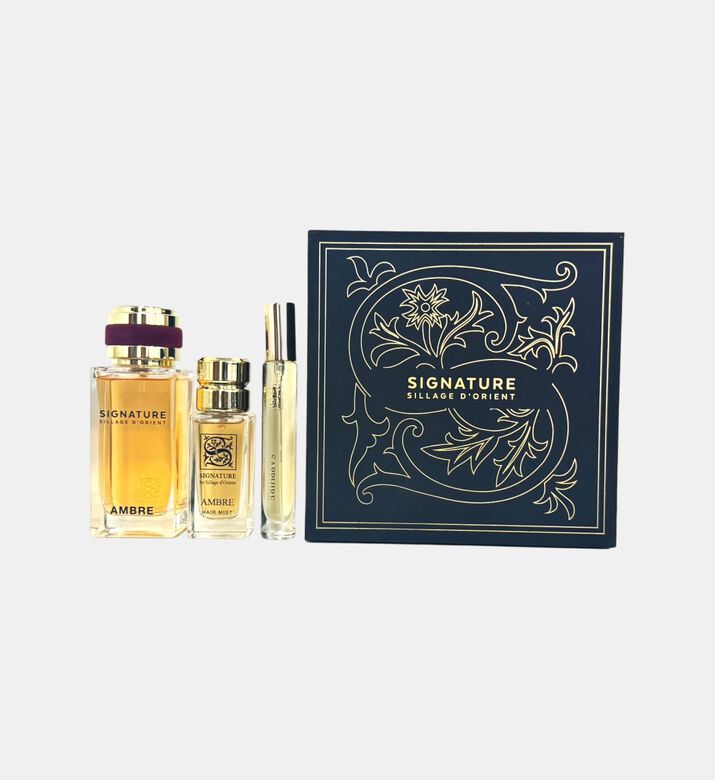 طقم هدايا ماء عطر أمبر