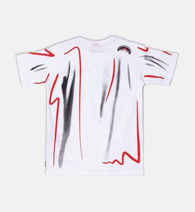 تيشيرت بطبعة ظلال سوداء