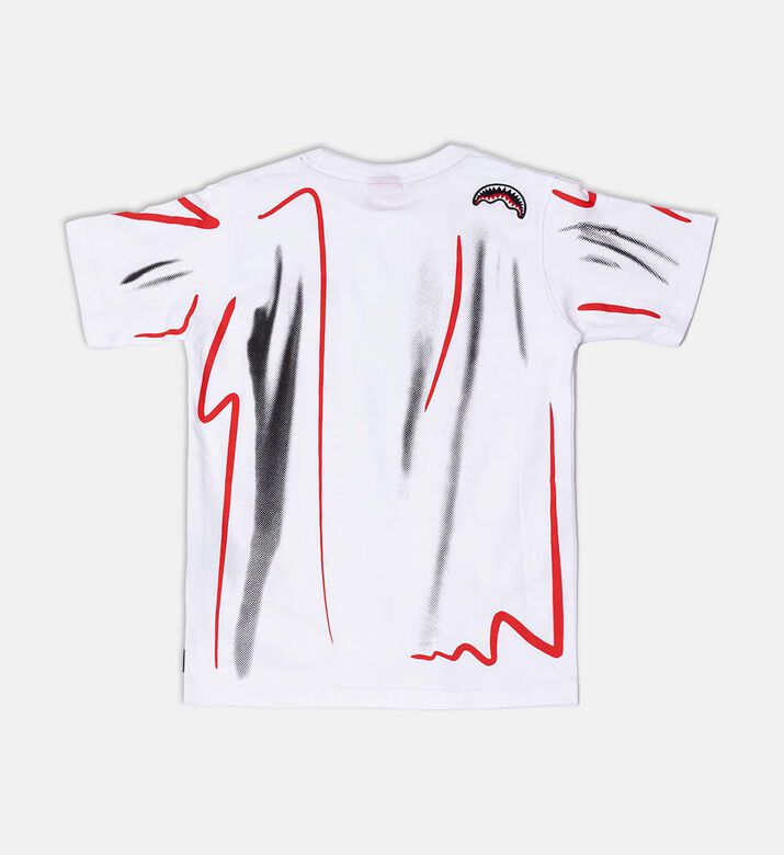 تيشيرت بطبعة ظلال سوداء