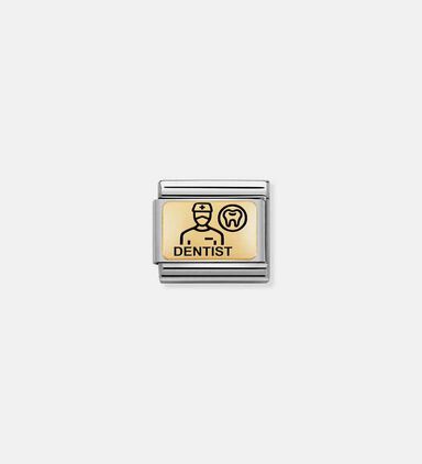 Composable Classic 18k Gold Dentist Plate