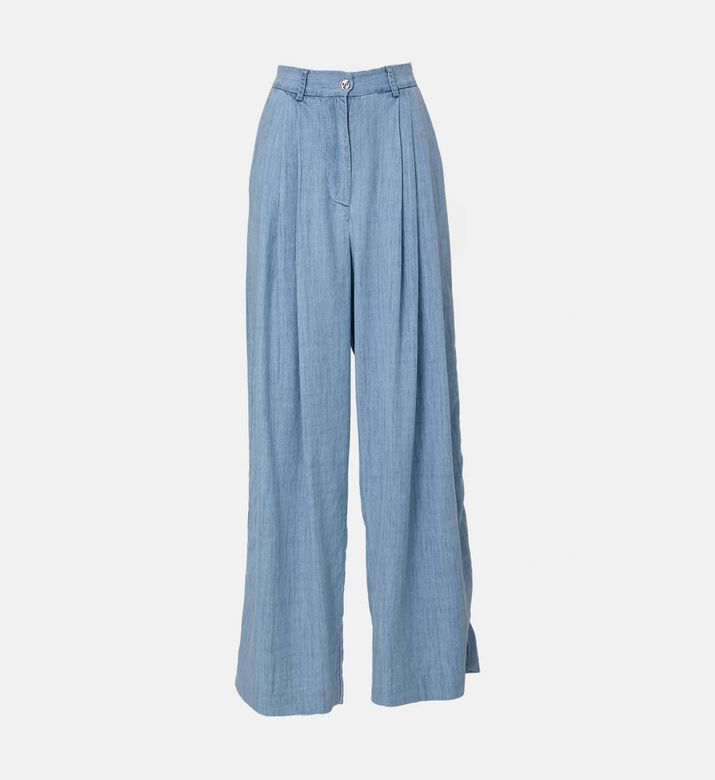 High-waisted Wide-leg Pants