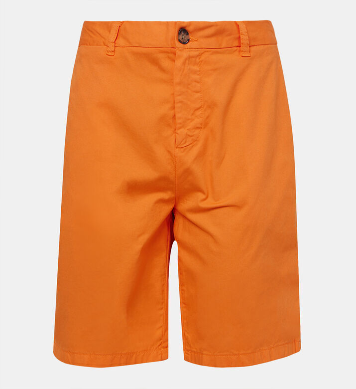 Garment-dyed Pima Cotton Shorts