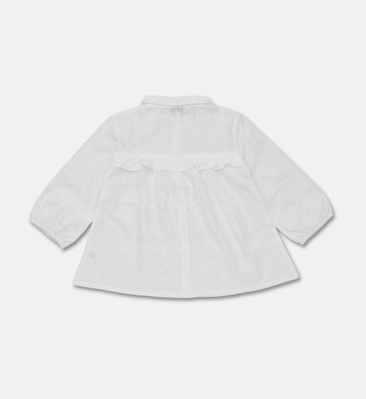 Jules & Juliette Paris Three-quarter-sleeve Peter Pancollar Blouse, Packshot View