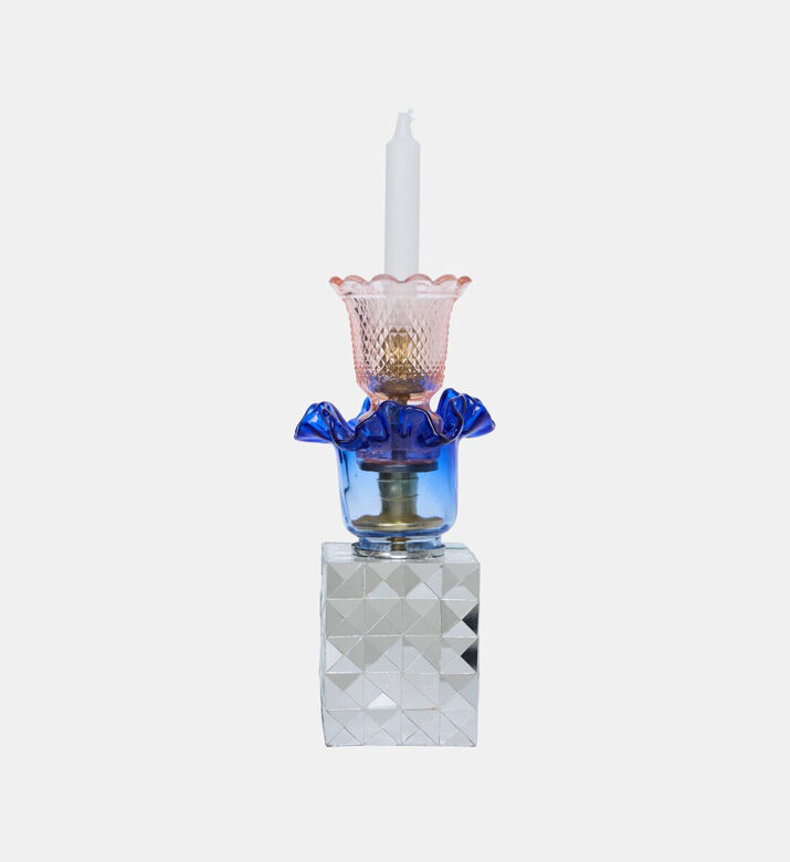 Noorena Mirrored Tulip Candle Holder, Packshot View