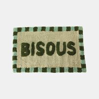 Bisous Cotton Bath Mat