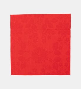 Jacquard Gipsy Cotton Apron, Red, Packshot View