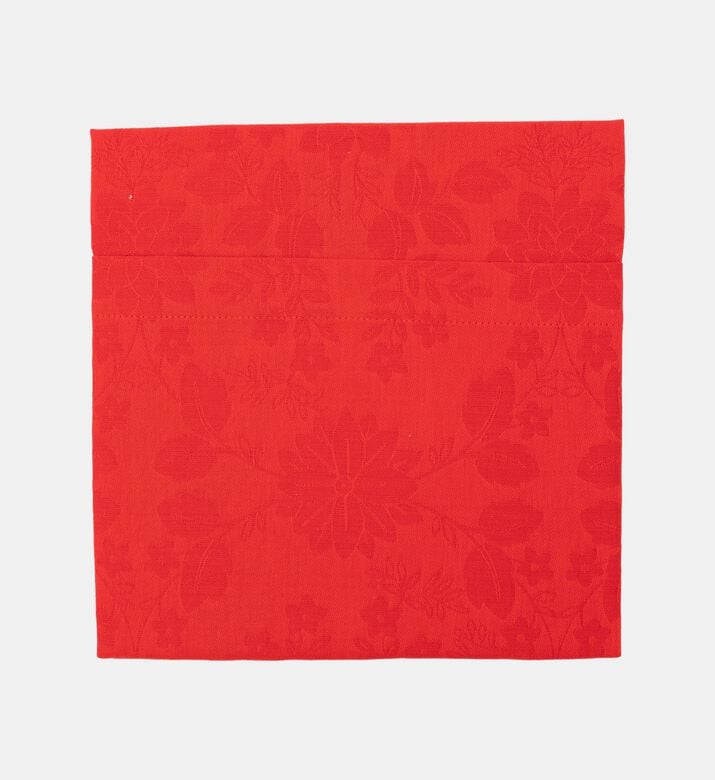 Jacquard Gipsy Cotton Apron, Red, Packshot View