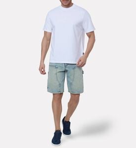 Arte Eye Graphic Logo-print T-shirt, White, Xxl, Model View