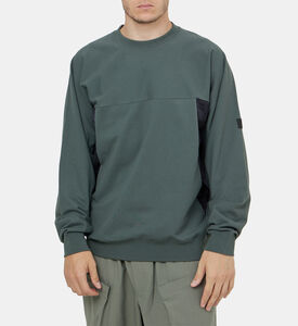 Stretch Terry Crew Sweatshirt