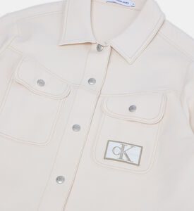 Boucle Cropped Trucker Jacket