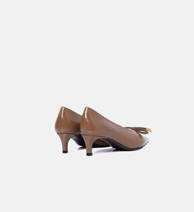 Roberto Festa Classic Pointed-toe Pumps, Brown, Eu-39, Packshot View