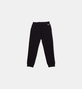 بنطال بخصر مطاطي وقصة عادية