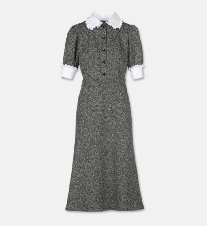 Luisa Spagnoli Gisella Ruffled Button-down Dress, Packshot View
