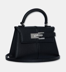 JW PEI Elise Leather Top Handle Bag, Black, Packshot View