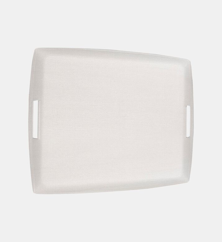 صينية أكريليك بقبضات جانبية مدمجة بسيطة