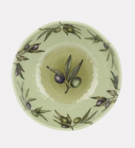 Thun Salad Bowl Olyvia, Green, 36-cm, Packshot View