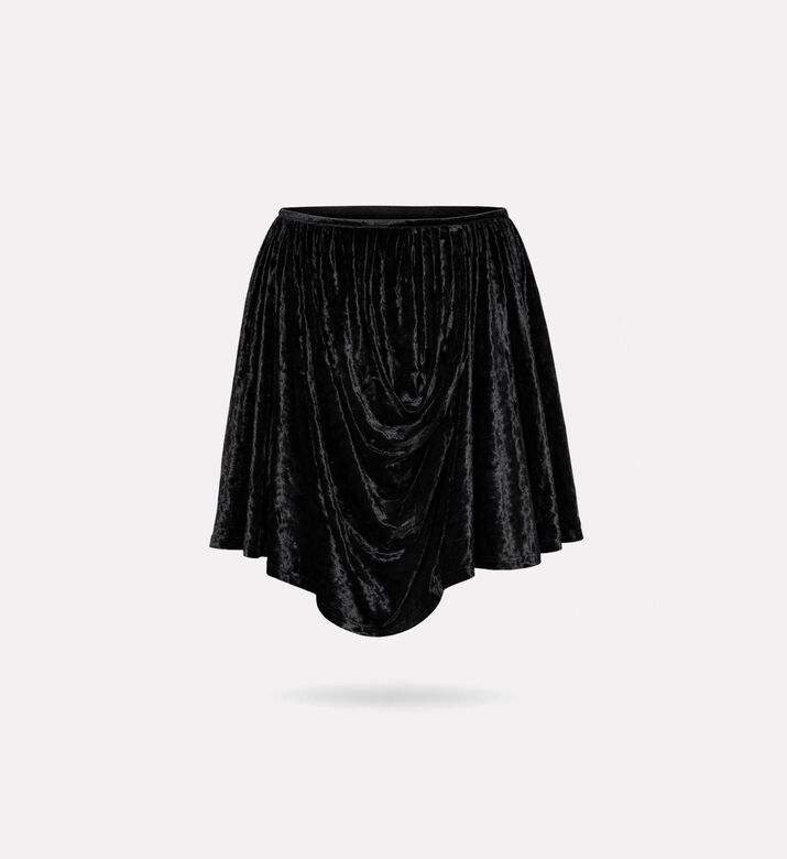 Ganni Elastic Waistband Mini Skirt, Packshot View