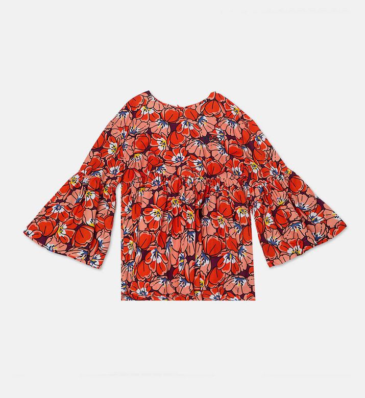 All-over Floral Print Blouse