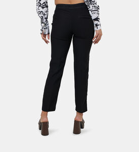 Logoed Band Cigarette Trousers