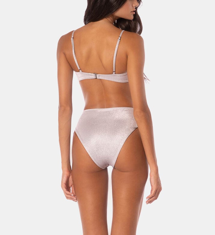 Metallic Cut-out One Piece Metallic Cut-out One Piece